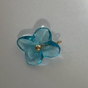Baccarat flower pendant